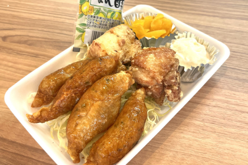 とり皮ぎょうざMIX弁当